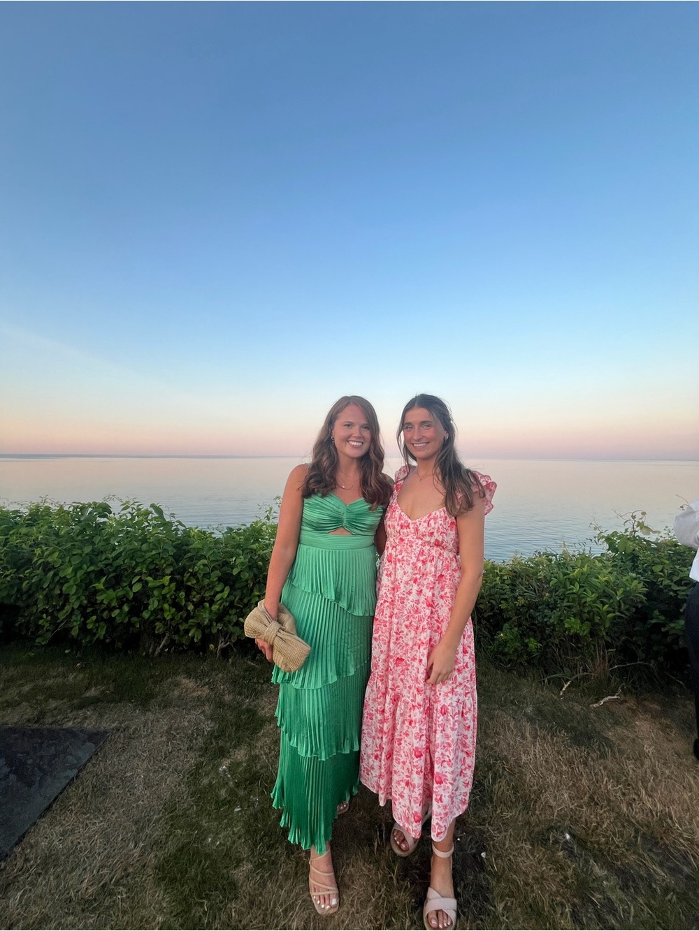 Abercrombie & Fitch Emerald Green Tiered Maxi Dress